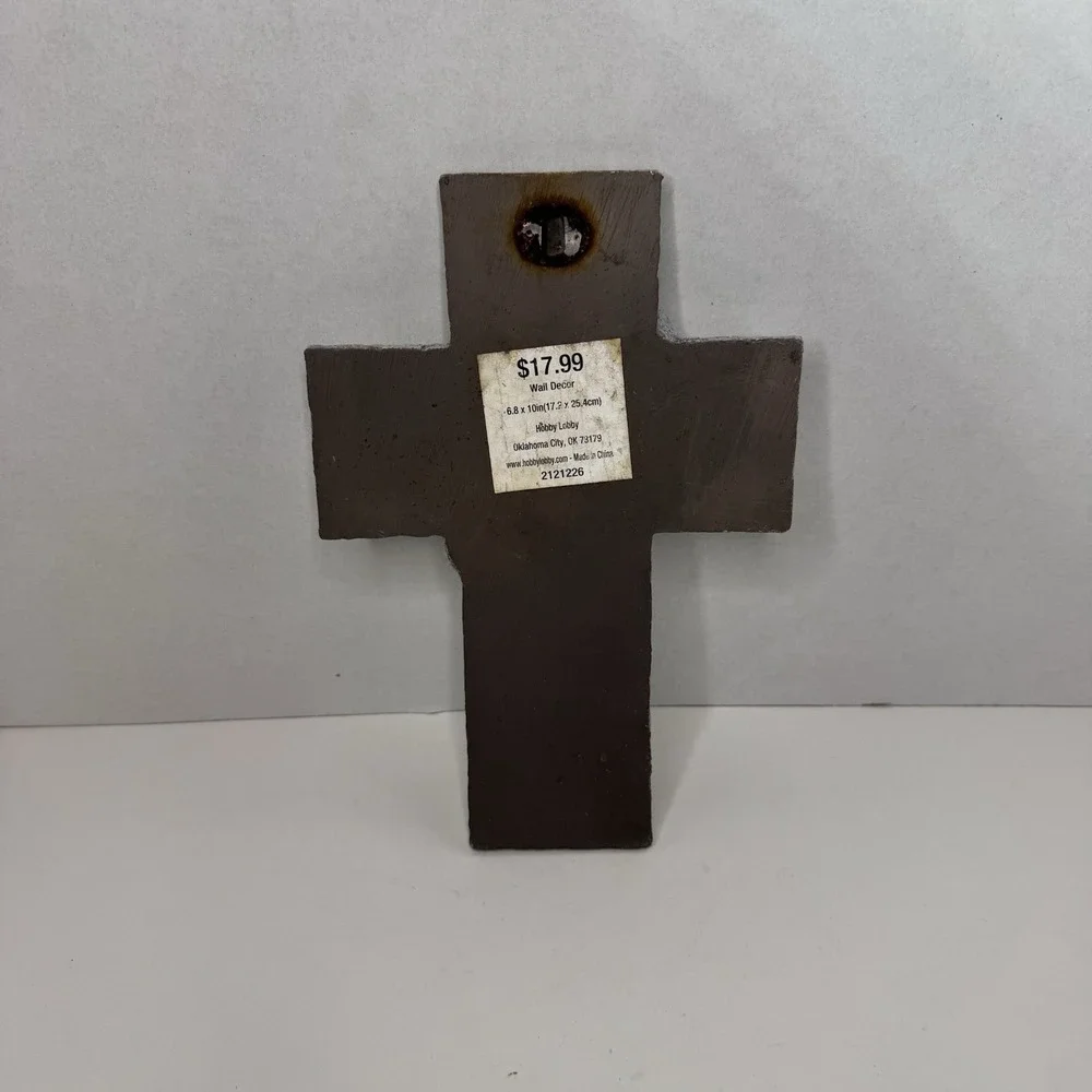 Bible‎ Verse Cross Display Isaiah 41:10 God Jesus Decor I Will Strengthen You